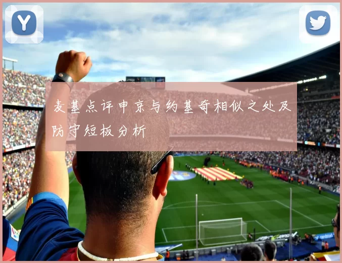 麦基点评申京与约基奇相似之处及防守短板分析