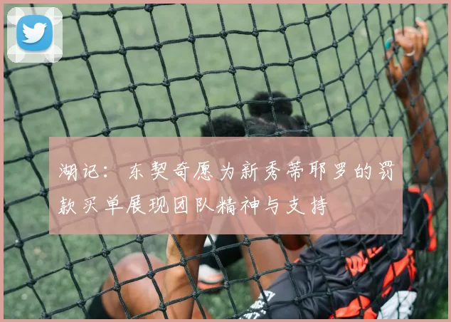 湖记：东契奇愿为新秀蒂耶罗的罚款买单展现团队精神与支持